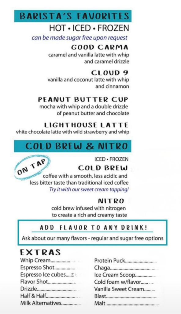 barista's favorites, cold brew & nitro 35th & coffee